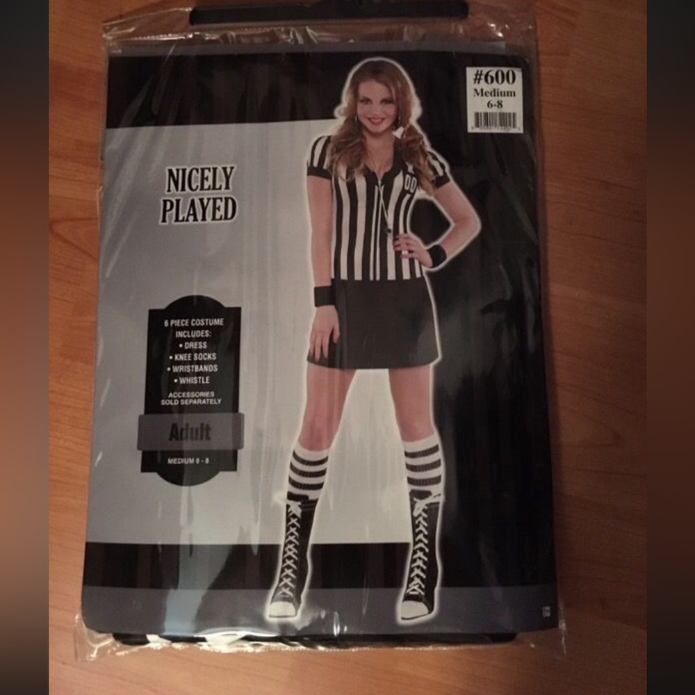 Party City Sexy Referee Halloween Costume